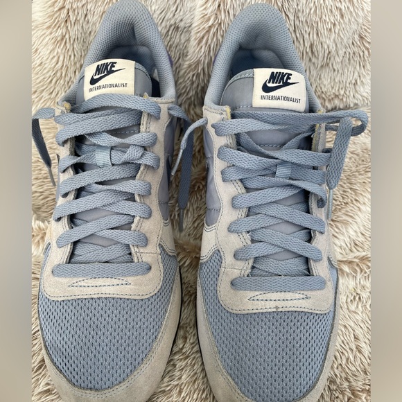 Nike Internationalist Women’s US 10 a Blue Gray and Violet Athletic Shoes - Picture 2 of 7